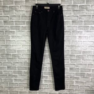 Tobacco Motorwear Co Black Denim Lined Straight Leg Cushioned Jeans Mens 28 x 32